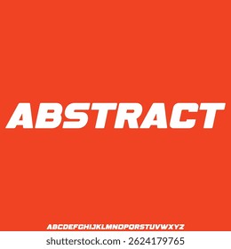 Ilustración vectorial de fuente de pantalla abstracta limpia y moderna