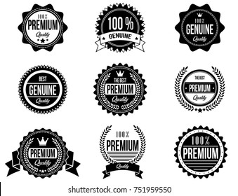 Clean and Modern Badges with a different style design and you can use it for any kind of your logo or another works.