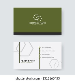 Clean Modern Business Card
