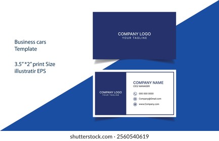 clean modern business card design
