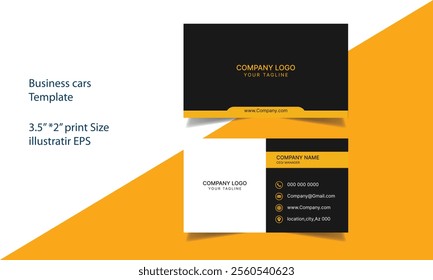 clean modern business card design
