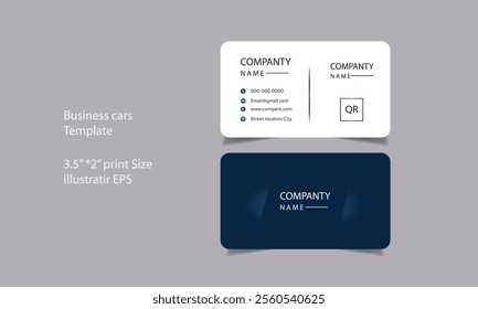 clean modern business card design
