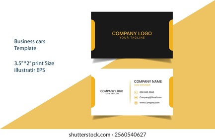 clean modern business card design
