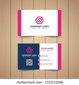 Clean and Modern Business Card Template Design for the simplicity look and attractive ways positioning to make the business card stands out. Visiting card, Stationary, Letterhead, envelope and Id card