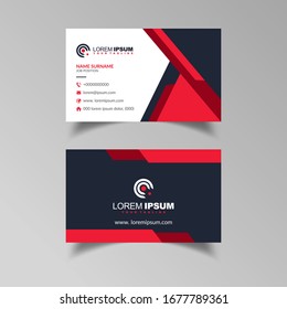 Clean And Modern Business Style business cards Template design