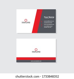 Clean And Modern Business Style business cards Template design for business.