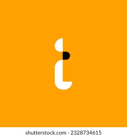 Diseño moderno y creativo del logotipo de t. Monograma del logotipo del icono T con tema amarillo fresco