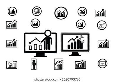 A clean and modern data analytics dashboard UI for tracking business, marketing, and finance metrics with charts, KPIs, and visual insights. Ideal for presentations and app design.