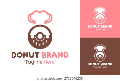 Un logotipo moderno y limpio creado para panaderías, cafeterías y marcas de postres empaquetados.