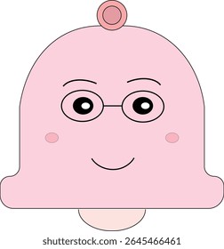 A clean and modern flat design icon of a bell, perfect for web, mobile app, UI design, notifications, alarms, school, Christmas, and more. This versatile vector illustration is easily scalable and edi