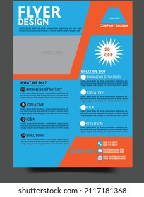 Clean Modern Flyer Design Template