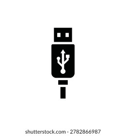 A clean modern icon representing universal connectivity. Ideal for technology digital and data transfer themes. Useful for web design and app interfaces.
