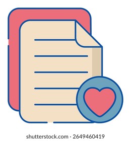 A clean, modern icon representing a wishlist or favorites feature, perfect for e-commerce, apps, and websites. Features a heart-shaped outline.