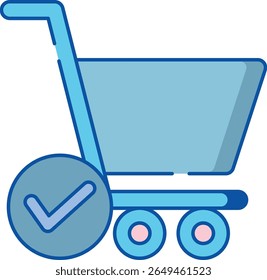 A clean, modern icon set designed for e-commerce and online shopping, featuring essential elements for a seamless checkout experience and user interface.