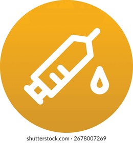 A clean, modern icon set featuring a stylized needle, perfect for medical, sewing, or technical applications. Offers versatile design elements for digital and print projects.