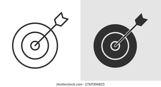 A clean and modern life goals icon representing personal aspirations, achievement planning, motivation, and structured goal setting for self growth and success.
