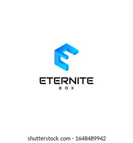 Diseño de logotipo limpio y moderno de hexágono con fondo claro - EPS10 - Vector.
