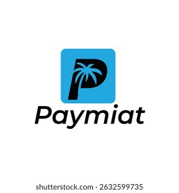 Clean and modern Paymiat logo featuring a digital wallet or currency symbol with tech-inspired typography, ideal for fintech companies, payment solutions, and secure online transaction services.
