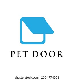 clean and modern pet door concept