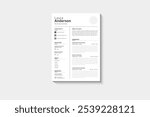 Clean, Modern and Professional Resume CV Templates.