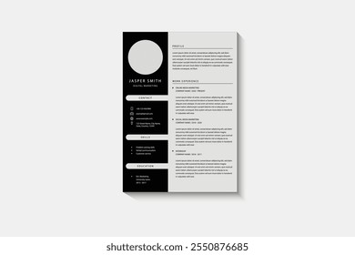 Clean, Modern and Professional Resume CV Templates