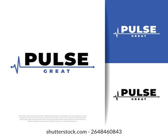 Un icono de línea de pulso limpio y moderno. Ideal para App médicos, de salud y de fitness. Representa la frecuencia cardíaca, los signos vitales y la energía.