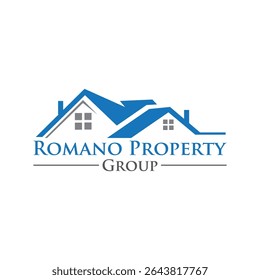 Design de logotipo imobiliário limpo e moderno, ideal para agentes imobiliários, desenvolvedores e empresas de imóveis. Possui telhados, edifícios ou ícones-chave para transmitir confiança, segurança e profissionalismo.
