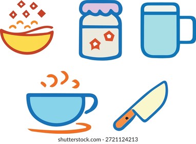 Icono de restaurante limpio y moderno que representa los conceptos de servicio de comida, comedor, menú, chef y hospitalidad. Perfecto para App, Sitios web, volantes, menús y proyectos de marca.