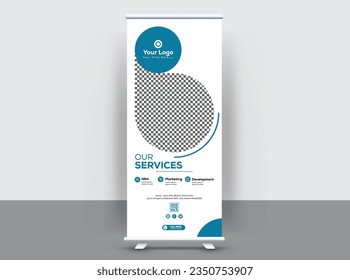 Reinigen und modernen Design-Vorlagen für X-Standbanner 