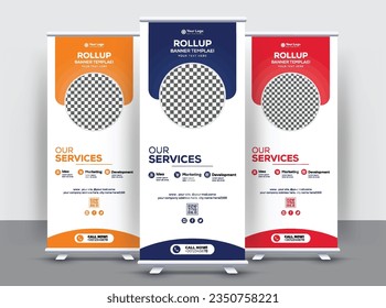  Plantillas De Diseño De Banner De Rollup X Limpio Y Moderno 