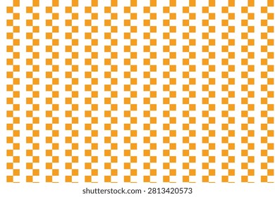 A clean and modern seamless geometric pattern featuring repeating orange checkerboard zigzag elements arranged in a balanced minimalist layout over a white background. Perfect for textile prints, fabric design, wallpaper, wrapping paper, stationery, packaging, branding, digital backgrounds, home décor, and contemporary surface pattern projects. Its simple geometric rhythm, crisp edges, and versatile color palette make it ideal for both commercial and creative applications.

#GeometricPattern #SeamlessPattern #AbstractPattern #Checkerboard #Zigzag #MinimalDesign #ModernPattern #SurfacePattern #TextileDesign #WallpaperDesign #FabricPrint #WrappingPaper #VectorPattern #BackgroundDesign #GraphicDesign #ContemporaryDesign #RepeatPattern #OrangePattern #MinimalistArt #PrintablePattern