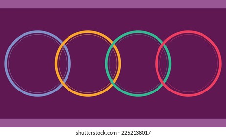 clean modern thai 4k infographic template design