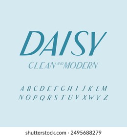 Clean and modern, this font exudes elegance and simplicity