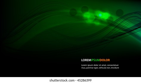Clean Modern Vector Card Design
