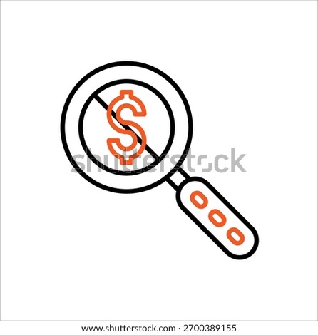 A clean and modern vector illustration featuring a “No Hidden Charges” icon. The design includes a bold checkmark or shield symbol with a transparent label, emphasizing clarity and honesty