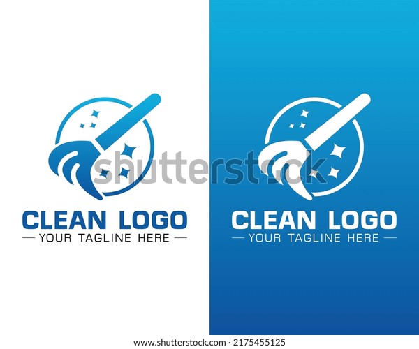 Clean Modern Vector Logo Template Stock Vector (Royalty Free ...
