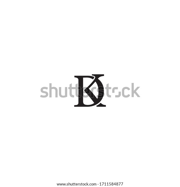 Clean monogram logo mark constructed with the letters K and D.