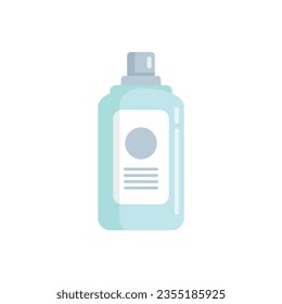 Limpie el vector plano del icono de lavado de la boca. Producto dental. Cuidado de boca aislada
