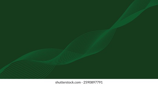 Clean natural green color gradation with pale tone paint on environmental friendly cardboard box blank paper texture background with space minimal style