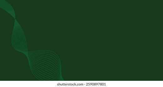 Clean natural green color gradation with pale tone paint on environmental friendly cardboard box blank paper texture background with space minimal style