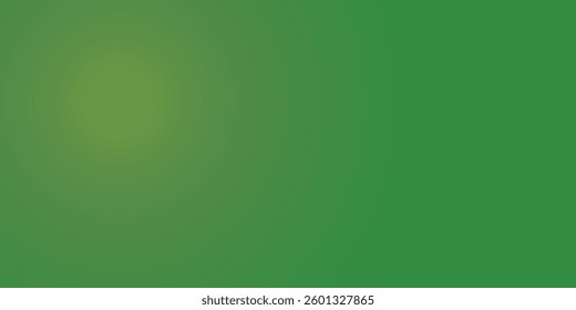 Clean natural green color gradation with pale tone paint on environmental friendly cardboard box blank paper texture background illustration