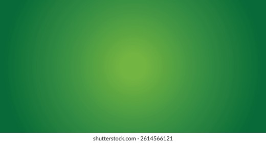 Clean natural green color gradation with pale tone paint on environmental friendly cardboard box blank paper texture background with space minimal style