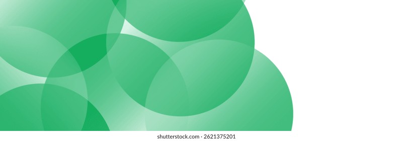 Clean natural green color gradation with pale tone paint on environmental friendly cardboard box blank paper texture background with space minimal style