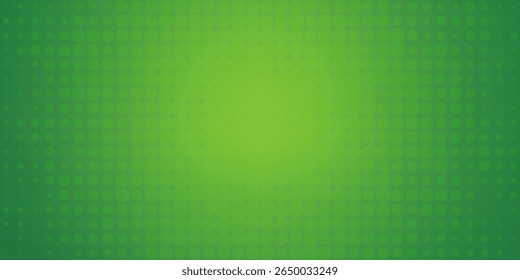 Clean natural green gradient with pale paint on blank paper texture background