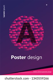 clean new poster design 