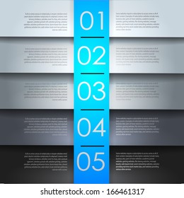 clean numbered banners / Vector design template.info-graphic 