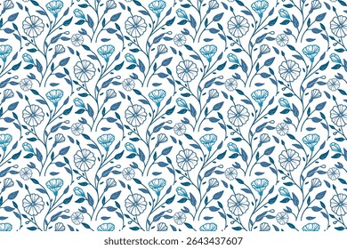 Schoon een lijn floral schets textuur met eenvoudige botanische rondingen en bloemblaadjes voor thuis textiel projecten en stijlvolle wrapping papier ontwerp

