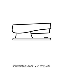 Ícone de Linha Grampeadora Moderna Minimalista