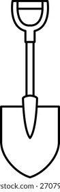 Clean Outline Upload Arrow User Interface Icon