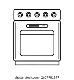 Clean Oven Vector for Designers
